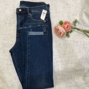 Gap High Rise Skinny Jeans
